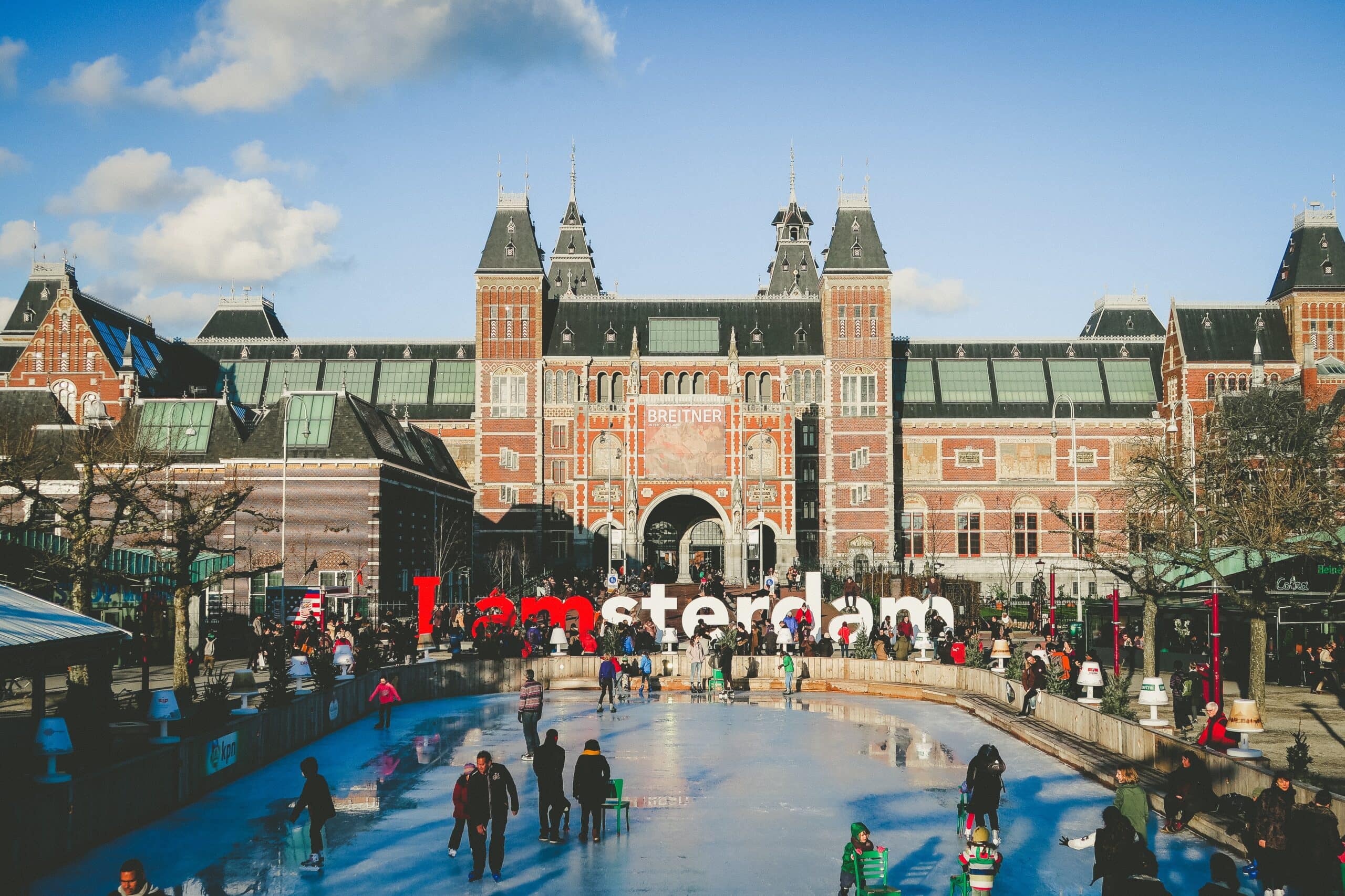 The Amsterdam sign in Museumplein