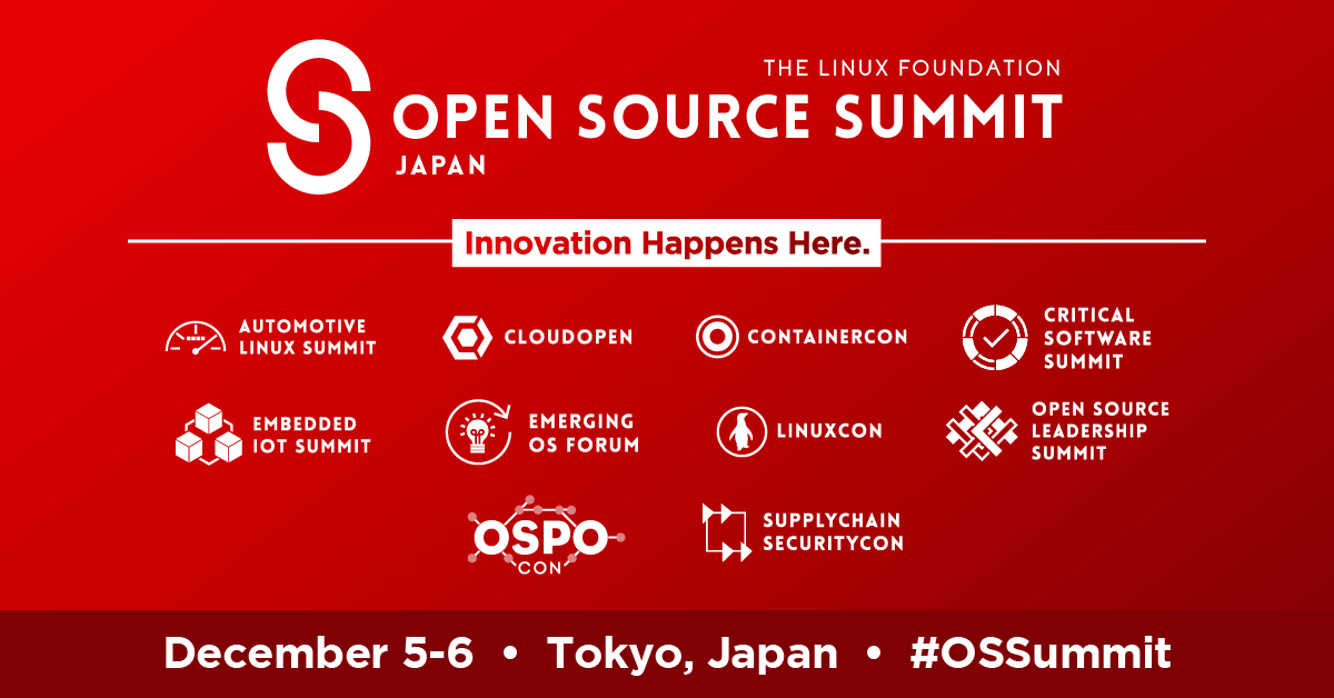 Open Source Summit Japan Linux Foundation Events