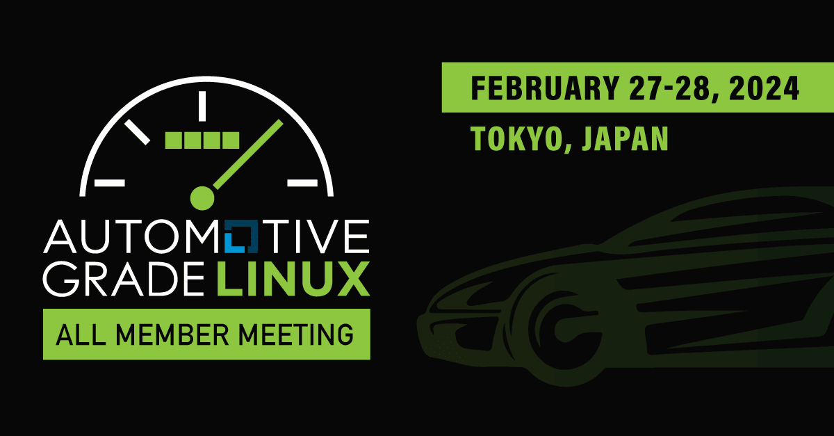 Automotive Grade Linux All Member Meeting Spring LF Events