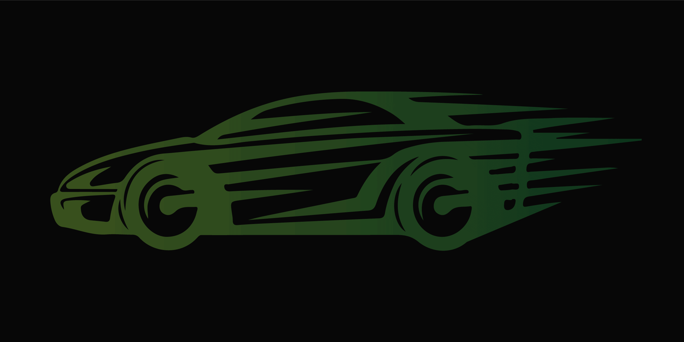 Graphic of a car moving forward