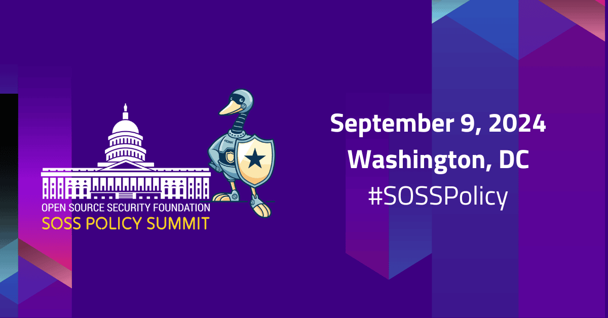 SOSS Policy Summit DC LF Events