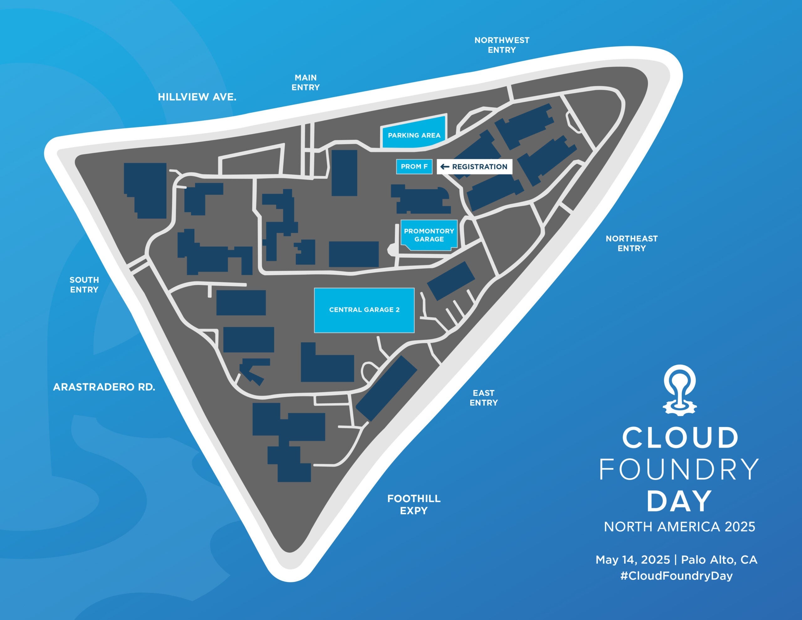 Cloud Foundry Day North America 2025 venue map