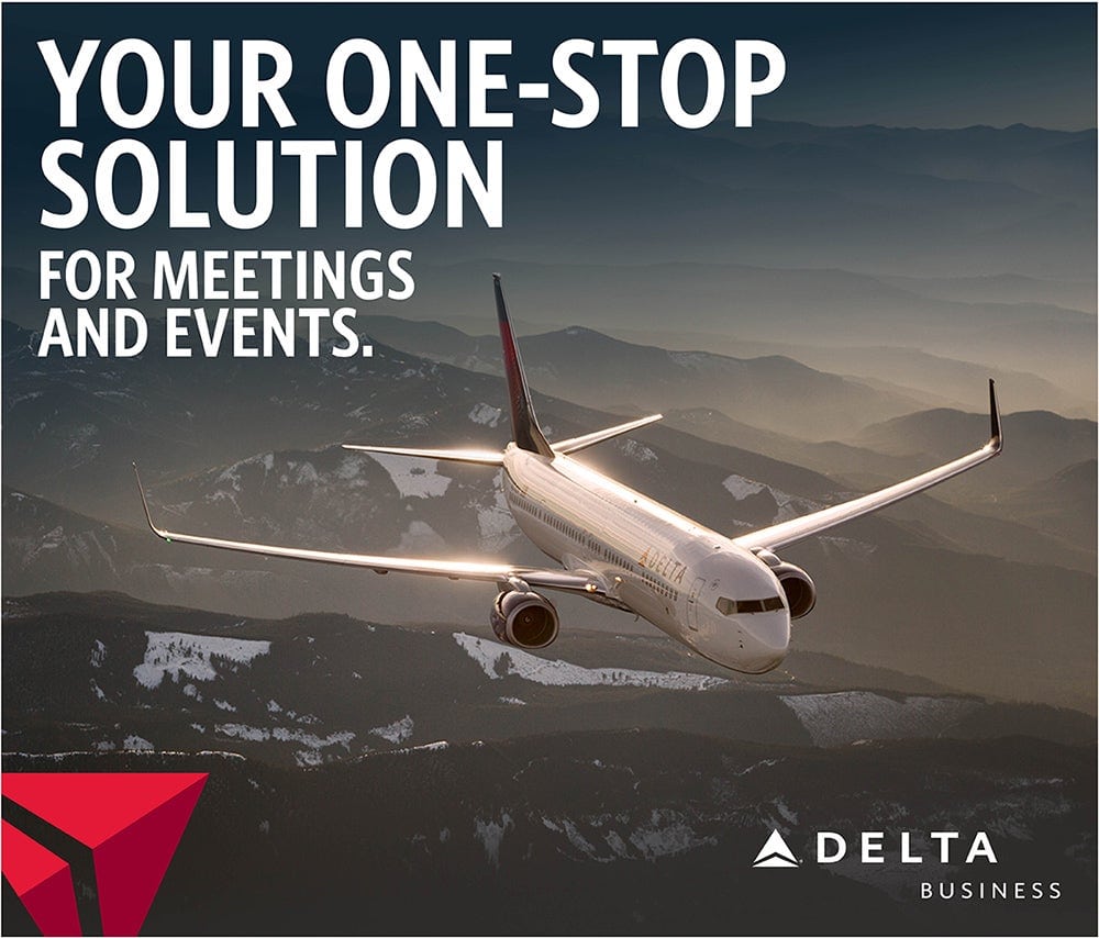 Your One-Stop Solution for Meetings and Events. Delta Business.